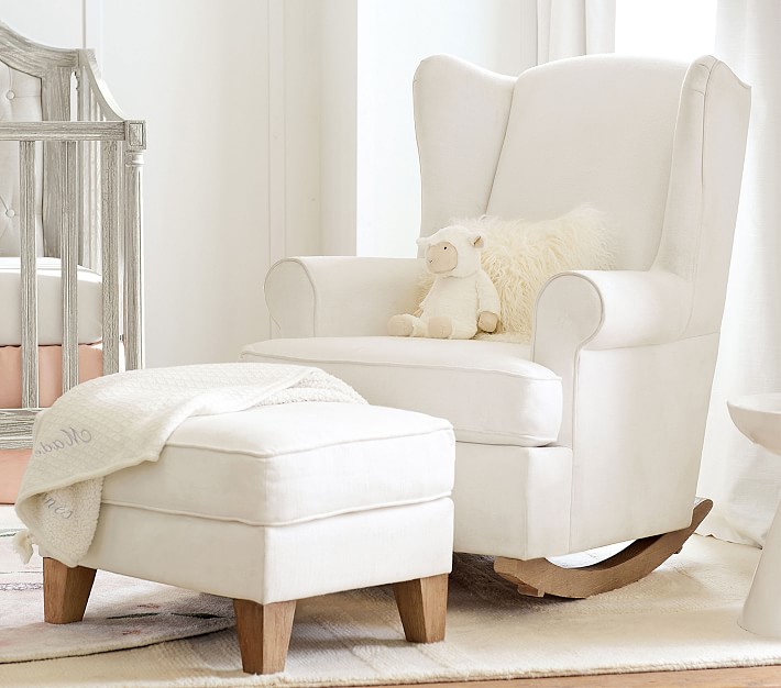 wingback nursing chair