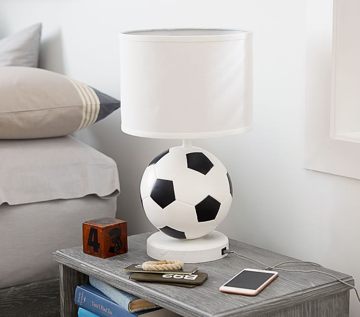 soccer floor lamp