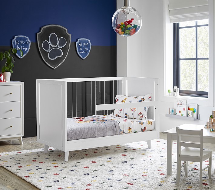 PAW Patrol™ Organic Toddler Sheet Set & Pillowcase Pottery Barn Kids