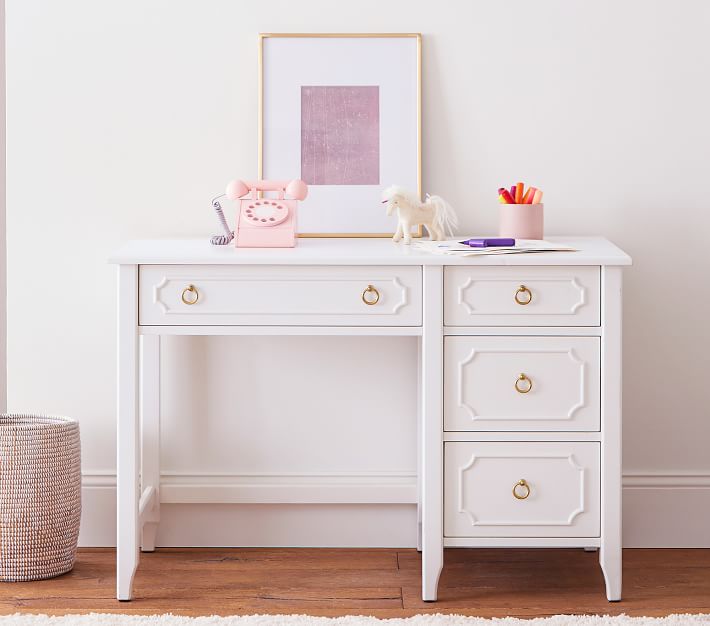 Ava Regency Kids Storage Desk | Pottery Barn Kids