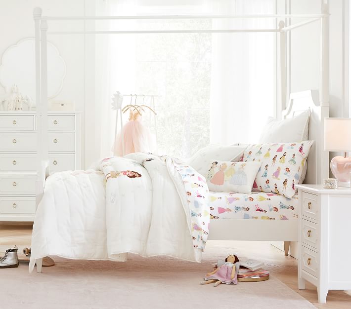 Ava Regency Canopy Kids Bed | Pottery Barn Kids