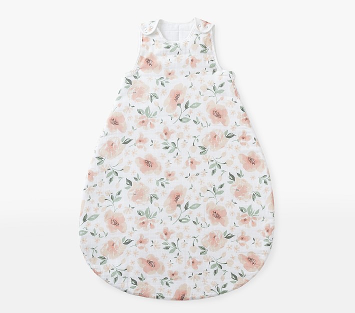 Meredith Muslin Adjustable Wearable Blanket Pottery Barn Kids