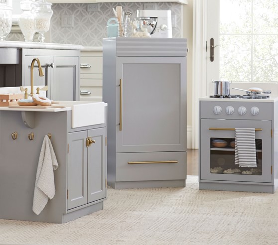 pottery barn play fridge