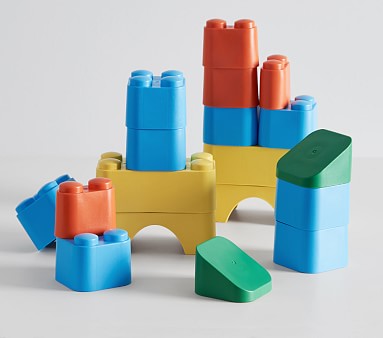 Multi Green Toys Block Set 
