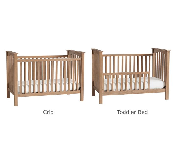 Kendall LowProfile Convertible Baby Crib Pottery Barn Kids