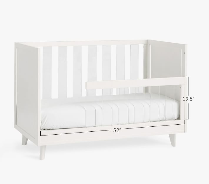 Sloan Acrylic Toddler Bed & Conversion Kit Pottery Barn Kids