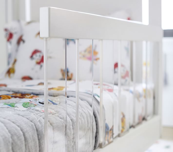 Sloan Acrylic Convertible Baby Crib Pottery Barn Kids