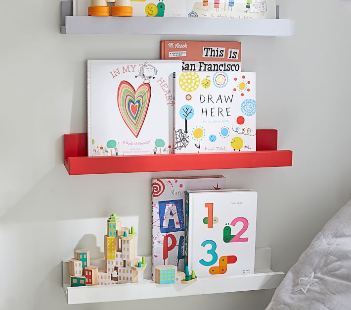 Pop Color Kids Wall Shelf from Pottery Barn Kids