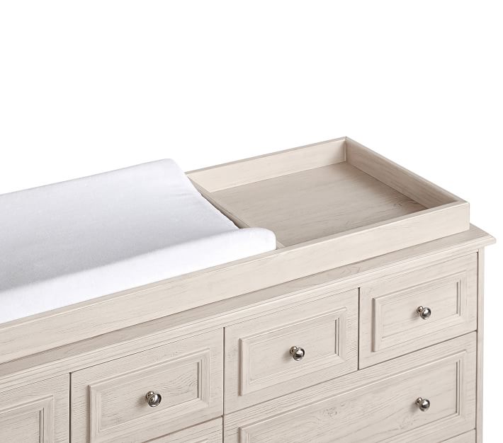 Fillmore Extra Wide Changing Table Dresser & Topper Pottery Barn Kids