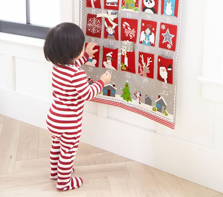 Quilted Kids Advent Calendar | Pottery Barn Kids