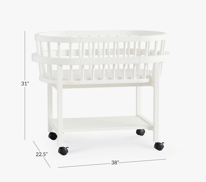 Bristol Bassinet and Mattress Pad Set | Baby Crib | Pottery Barn Kids