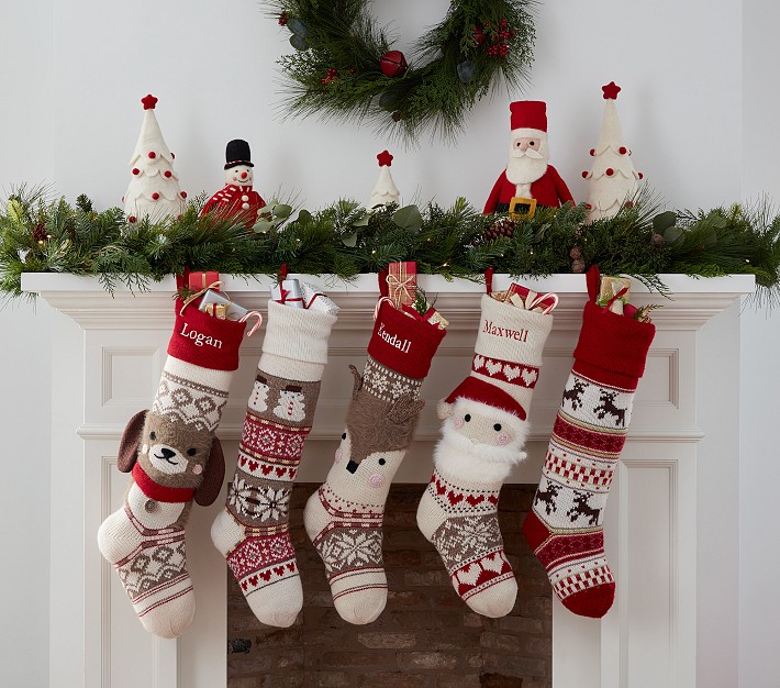 Classic Fair Isle Stocking Collection | Pottery Barn Kids