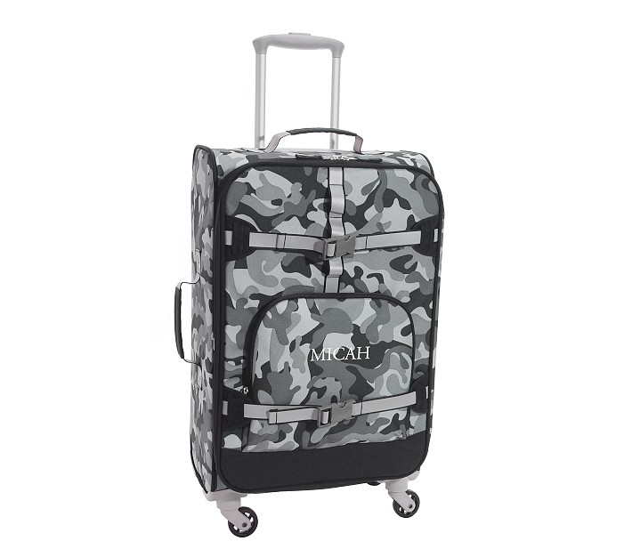 camo spinner luggage