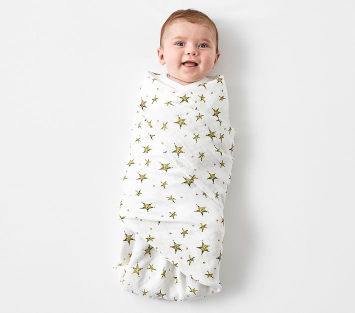 Dr. Seuss's The Grinch™ Organic Swaddle Set Pottery Barn Kids