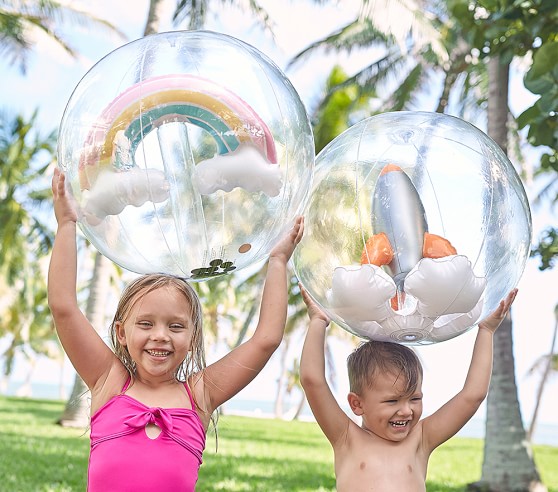 Disney Princess Frozen Cars Paw Patrol Kids Girls Boys Inflatable Beach Ball 