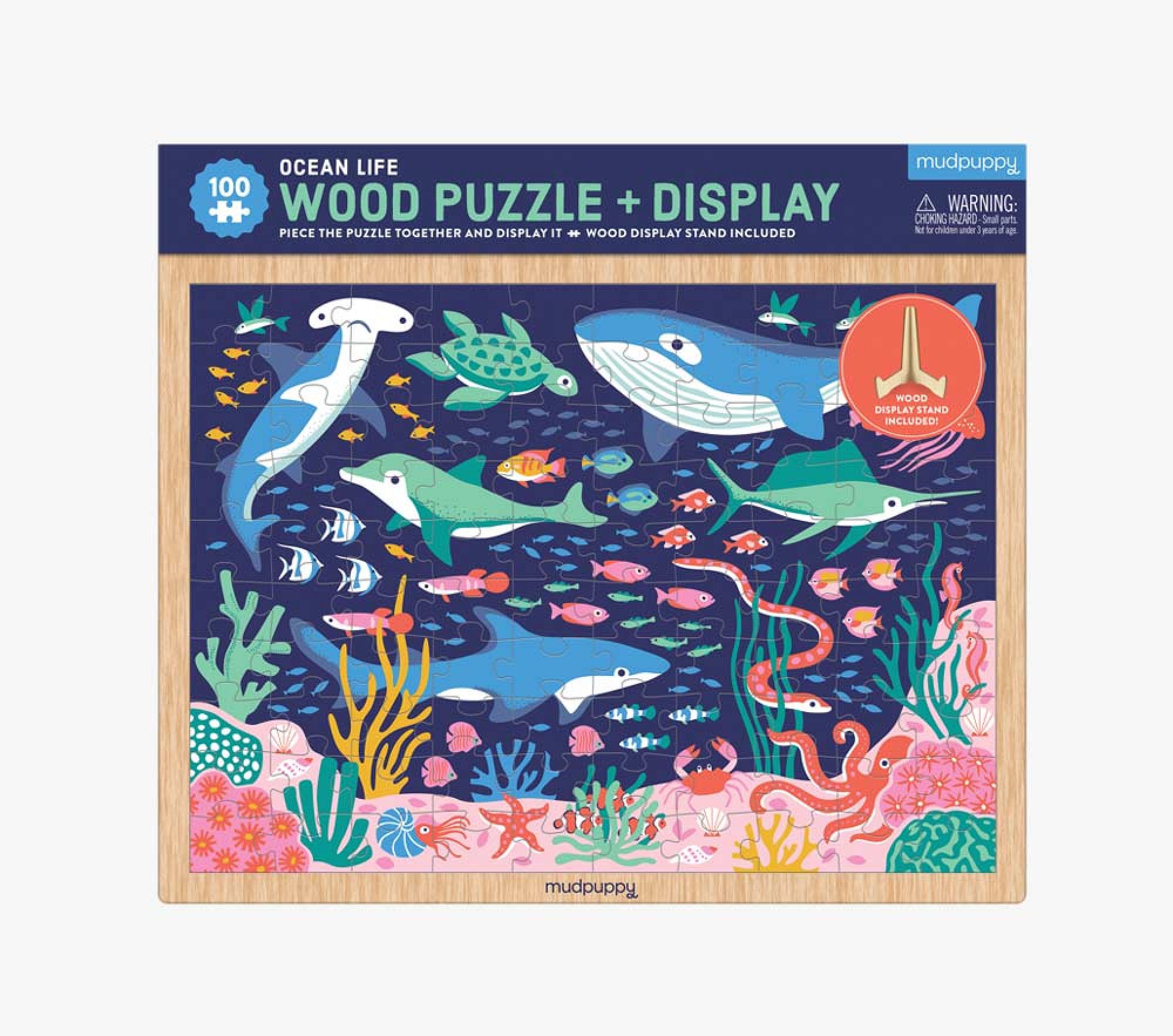 potterybarnkids.com | Ocean Life Wooden Puzzle