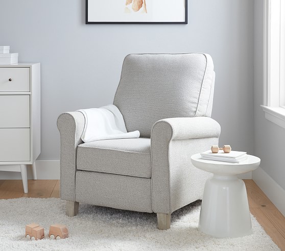 white fur dressing table stool