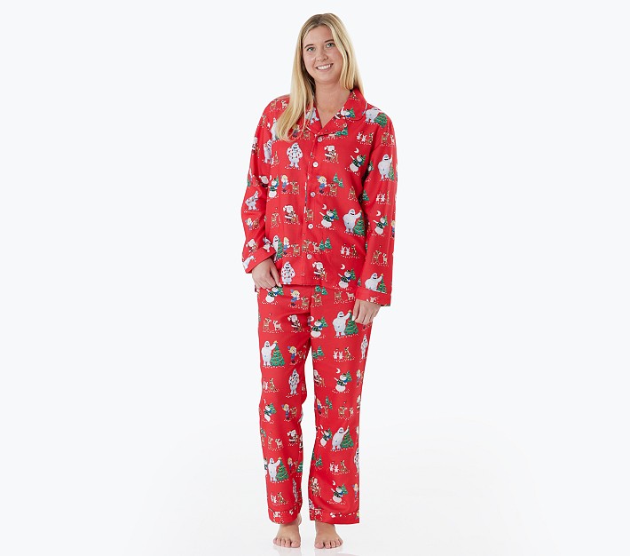 rudolph hooded pajamas