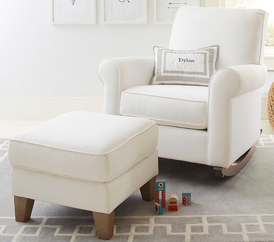 pottery barn rocking chair nursery