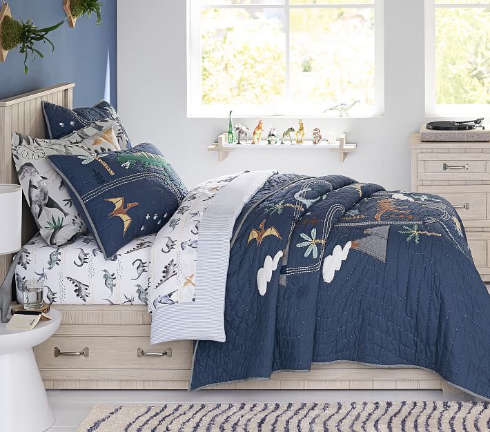 Jurassic Kids' Comforter Set Pottery Barn Kids