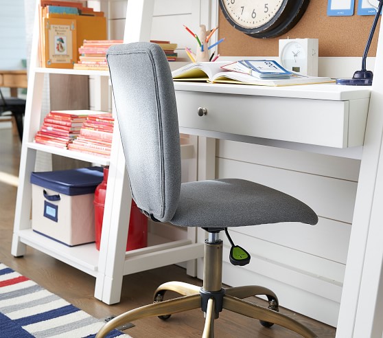 pottery barn leaning desk