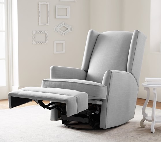 wingback glider recliner