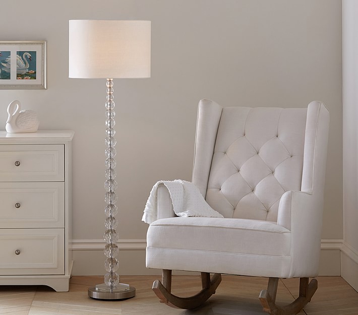 pottery barn nursery lamps