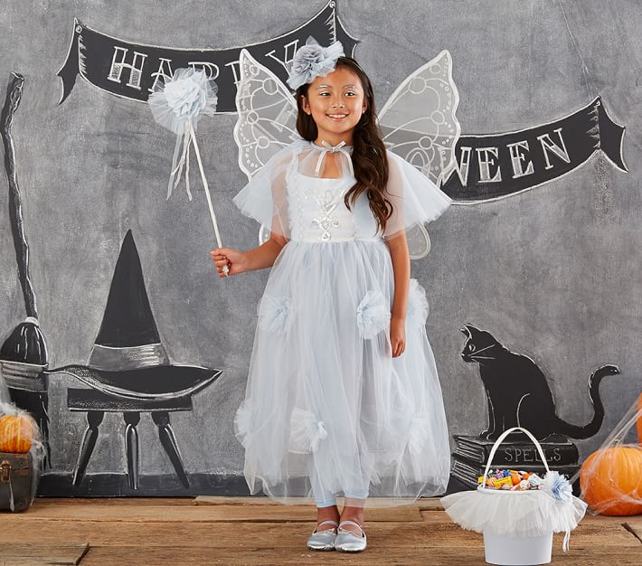 Toddler Monique Lhuillier Blue Fairy Halloween Costume Set Pottery Barn Kids