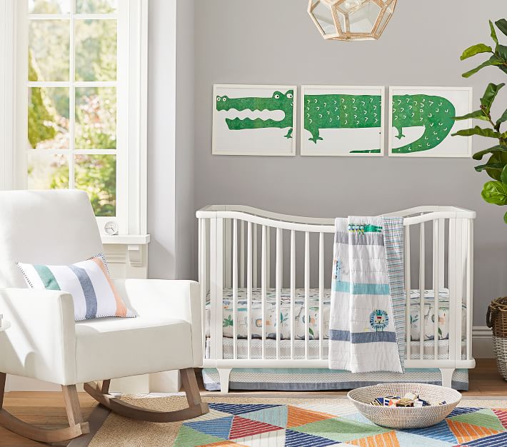 Phoenix Rocking Chair & Ottoman Pottery Barn Kids