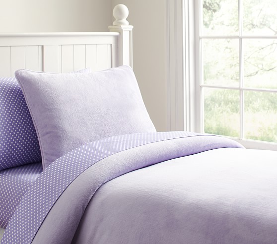 pottery barn lavender duvet