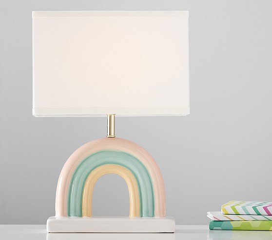 pottery barn nursery lamp