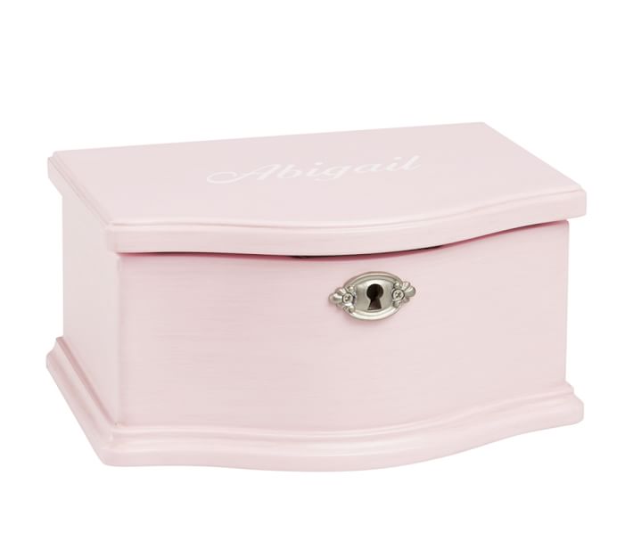 abigail jewelry box large pink