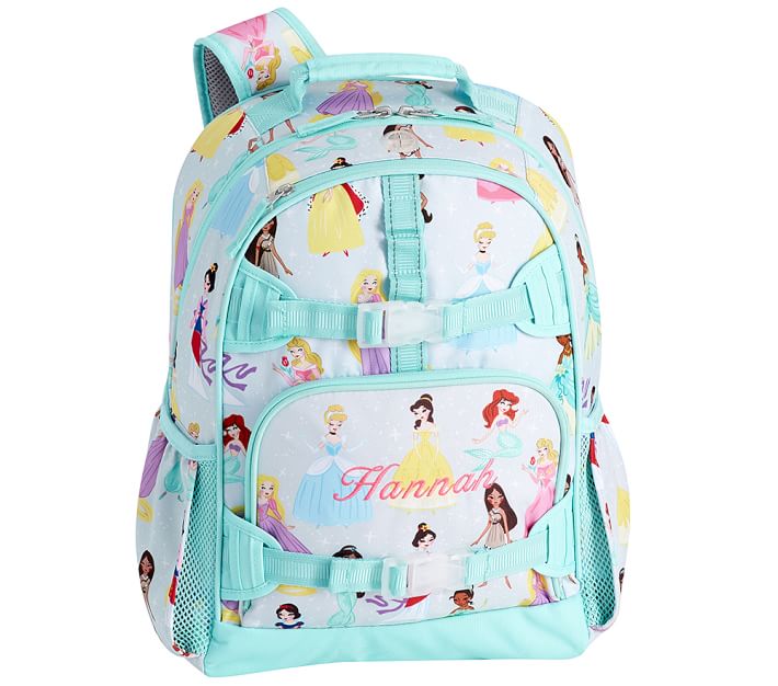 Mackenzie Aqua Disney Princess Backpack | Pottery Barn Kids