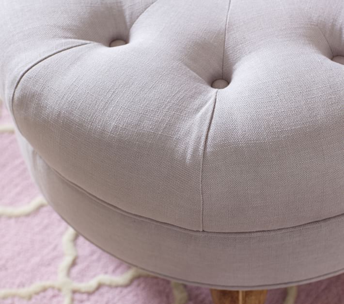 Tufted Nursery Ottoman Pottery Barn Kids