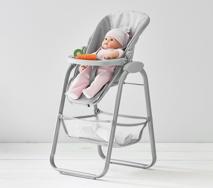 pottery barn doll high chair