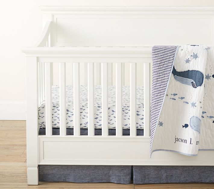 Jack Nautical Whale Baby Bedding 