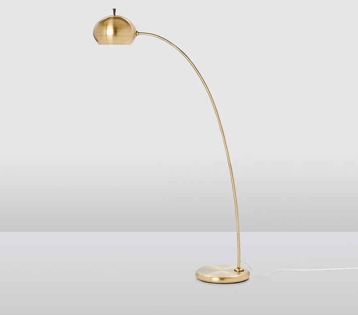 west elm petite shade floor lamp