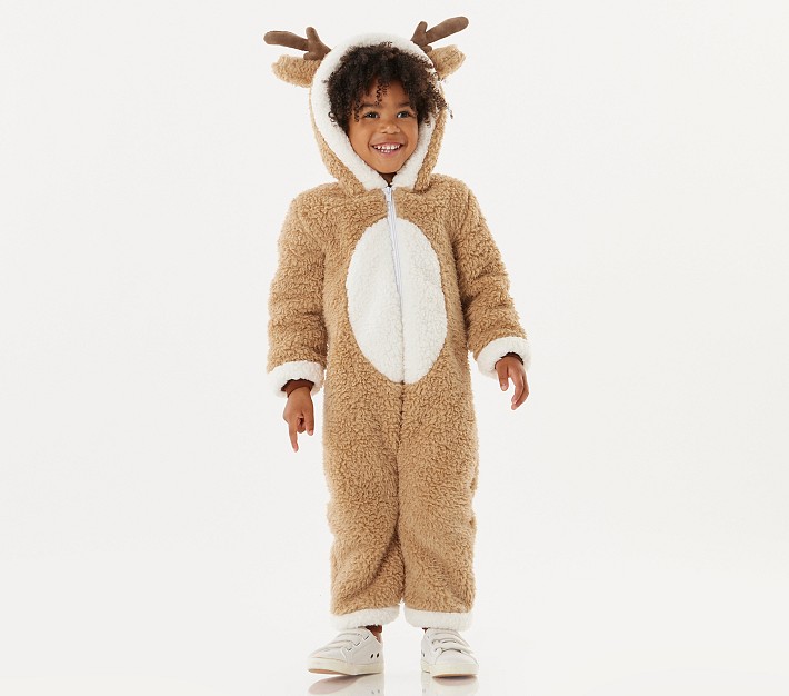 lift Expert Spain Reindeer Kid Holiday Costume | Pottery Barn Kids