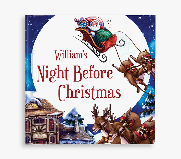 Night Before Christmas Personalized Book Kids Books Pottery Barn Kids