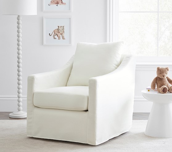 slipcover glider chair