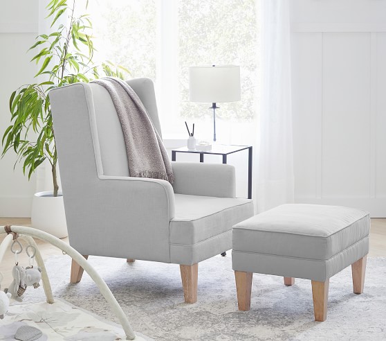 modern wingback rocker