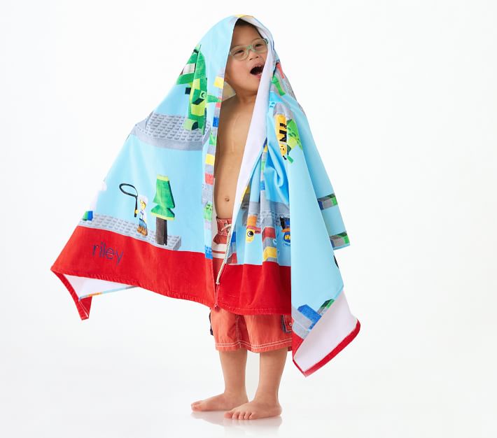 Lego® Kid Beach Towel | Pottery Barn Kids