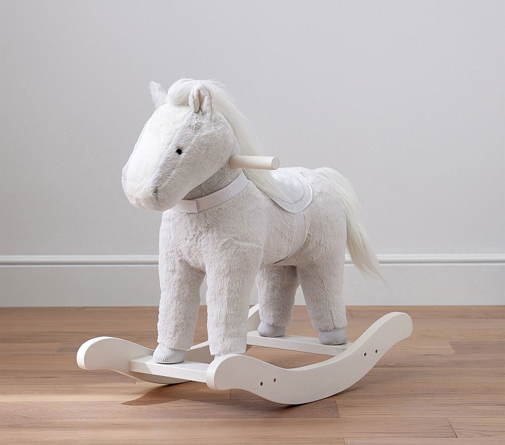 plush horse rocker