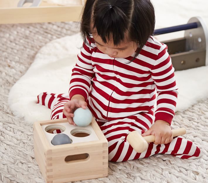 Plan Toys X PBK Punch Drop Baby Toys Pottery Barn Kids