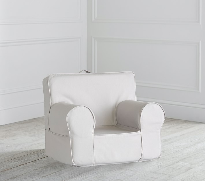 gray twill anywhere chair