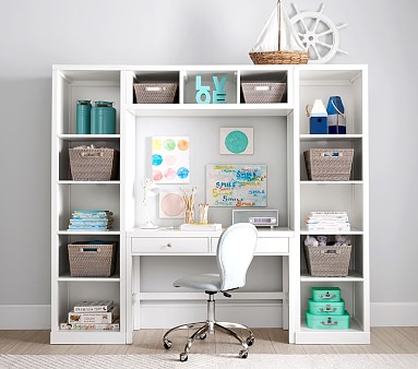 bed with matching desk