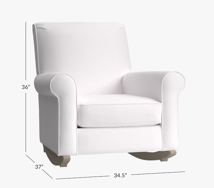 Charleston Convertible Rocking Chair & Ottoman | Pottery Barn Kids