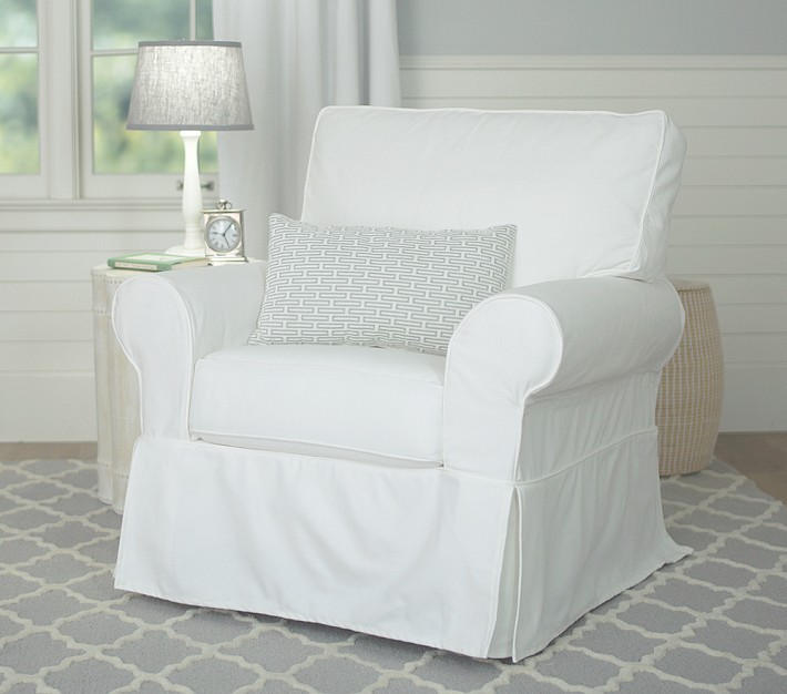 small swivel rocker slipcover