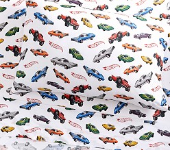 Hot Wheels<sup>®</sup> Organic Sheet Set & Pillowcases