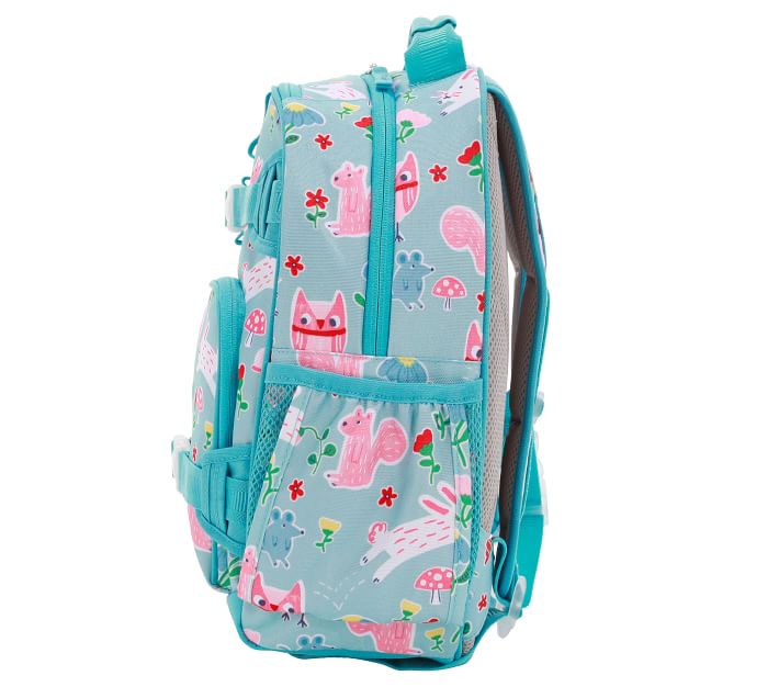 Mackenzie Aqua Garden Bunnies Backpacks Pottery Barn Kids